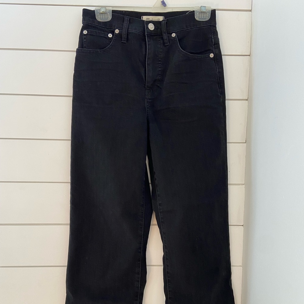 Madewell black denim